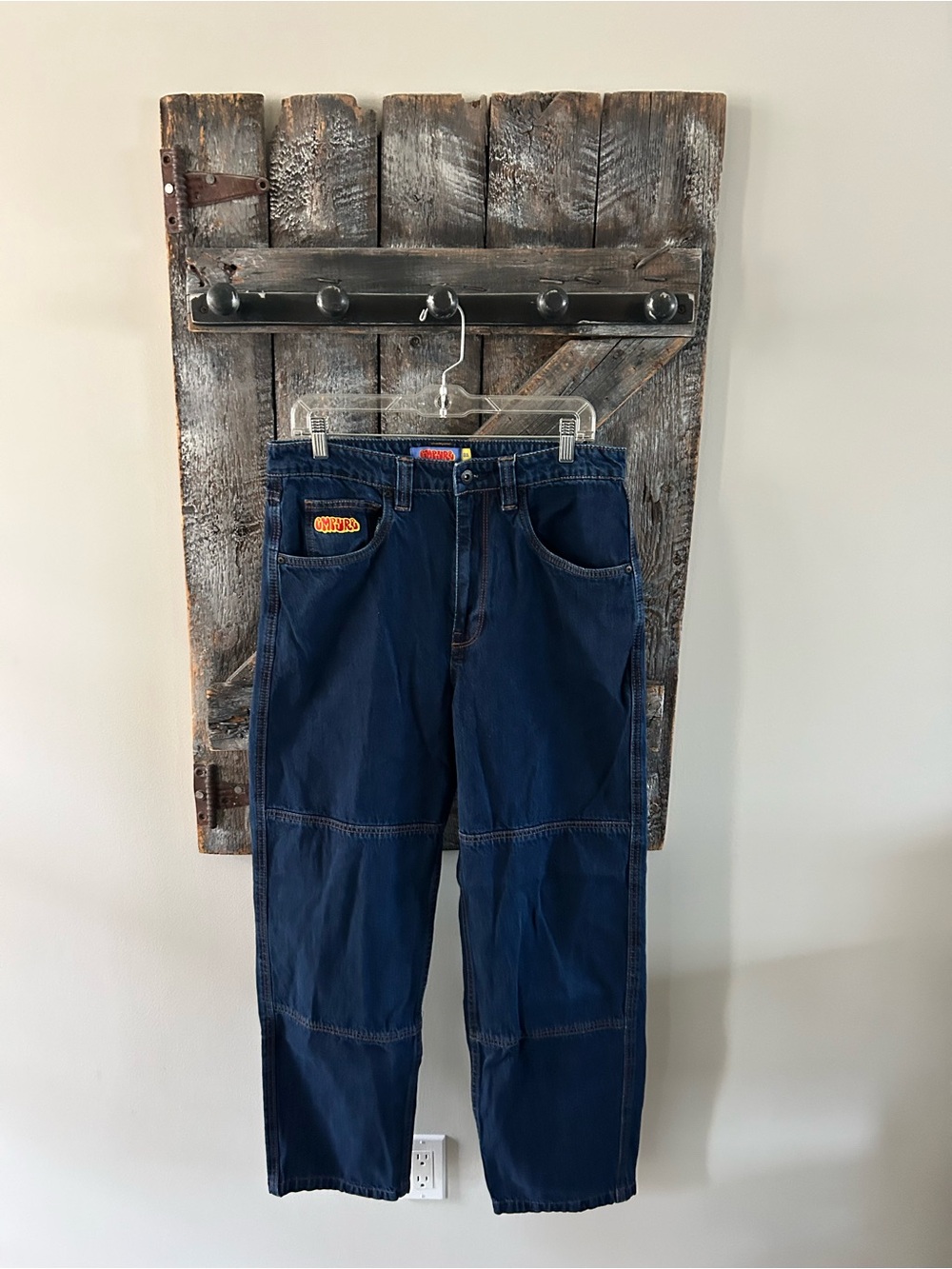 Men’s Empyre Dark Blue Relaxed Work Jeans